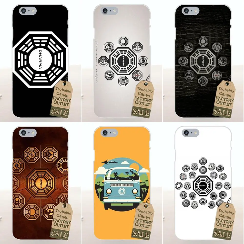 Мягкий чехол из ТПУ с логотипом Lost Tv Series Dharma для Huawei G7 G8 Honor 5A 5C 5X 6 6X 7 8 V8 Mate 9 P7 P8 P9 P10