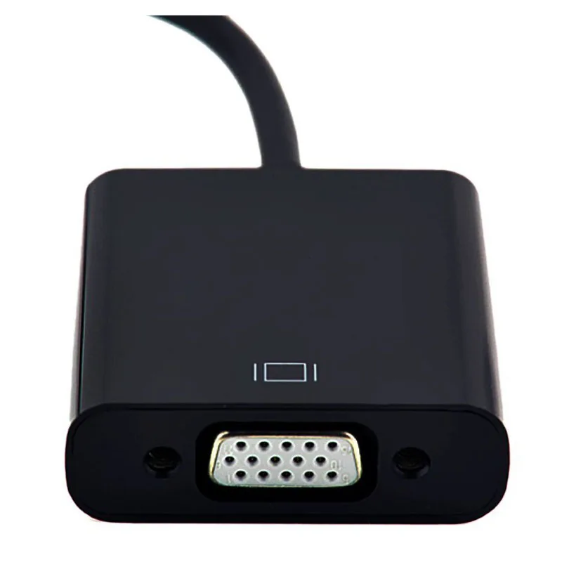 SCLS VGA Женский видеокабель адаптер для Micro HDMI вход выход оборудования ПК ноутбук