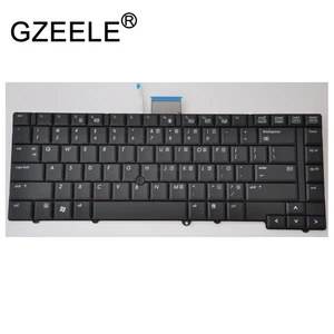 Новая клавиатура GZEELE для ноутбука HP EliteBook 6930 6930P 483010-001 468778-001 V070530AS1, черная версия для США