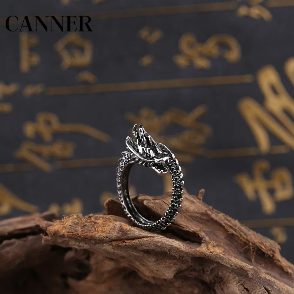 Canner модные регулируемые кольца из нержавеющей стали серебряного цвета с
