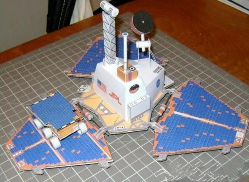 Высокое качество Mars Pathfinder + комплект 3D бумажных моделей Voyager rover|Картонные
