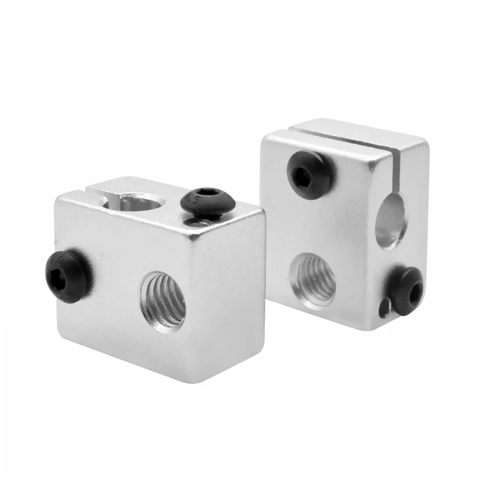Алюминиевый Термоблок V6 для V5 J head Extruder HotEnd запчасти 3D принтеров нагреватель