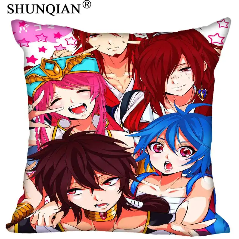 Новое поступление чехол Magi: Лабиринт волшебной Квадратной Подушки на молнии 35x35