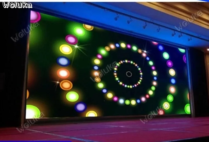 Крытый p6LED дисплей HD полный цвет бар прокатки электронный Большой экран свадьба