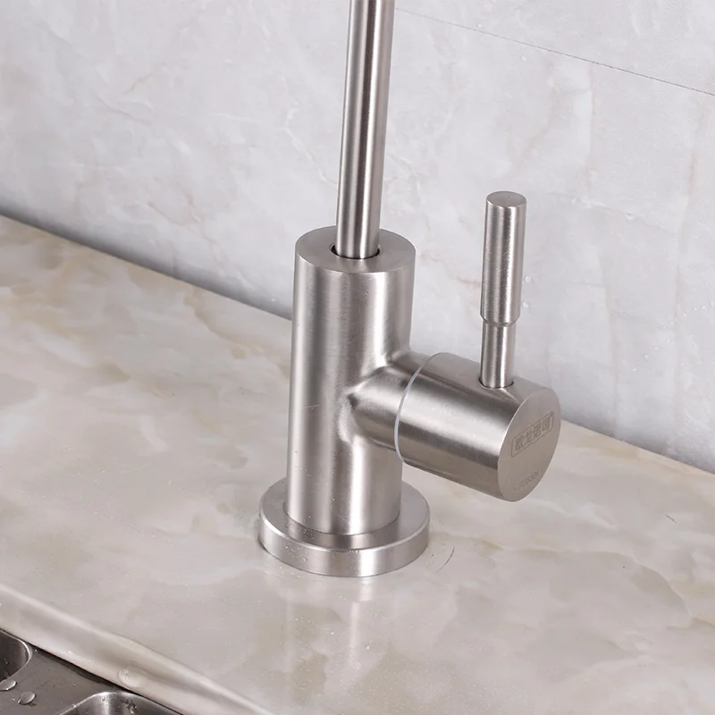 304 stainless steel kitchen pure water drinking tap brushed surface | Обустройство дома