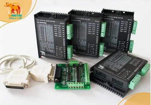 

US & EU Ship ! 4Axis CNC Control Stepper Driver,24-80VDC/7.8A/256Microstep
