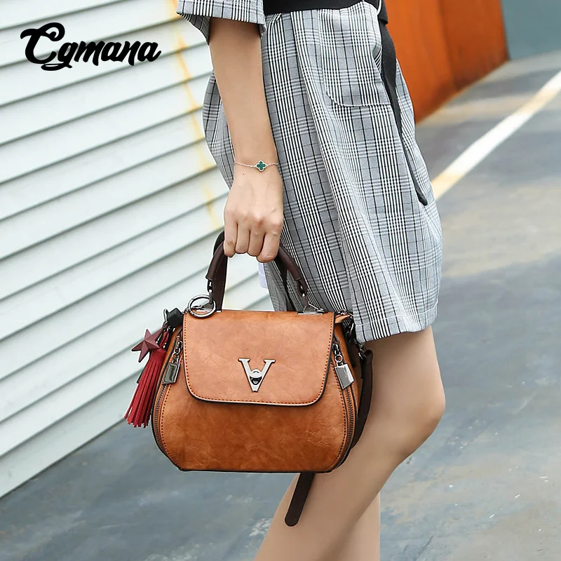 Women Handbags 2018 Quality Tassel Famous V Designers Leather Luxury Crossbody Bags Women's Shoulder Bag Bolsa Feminina | Багаж и