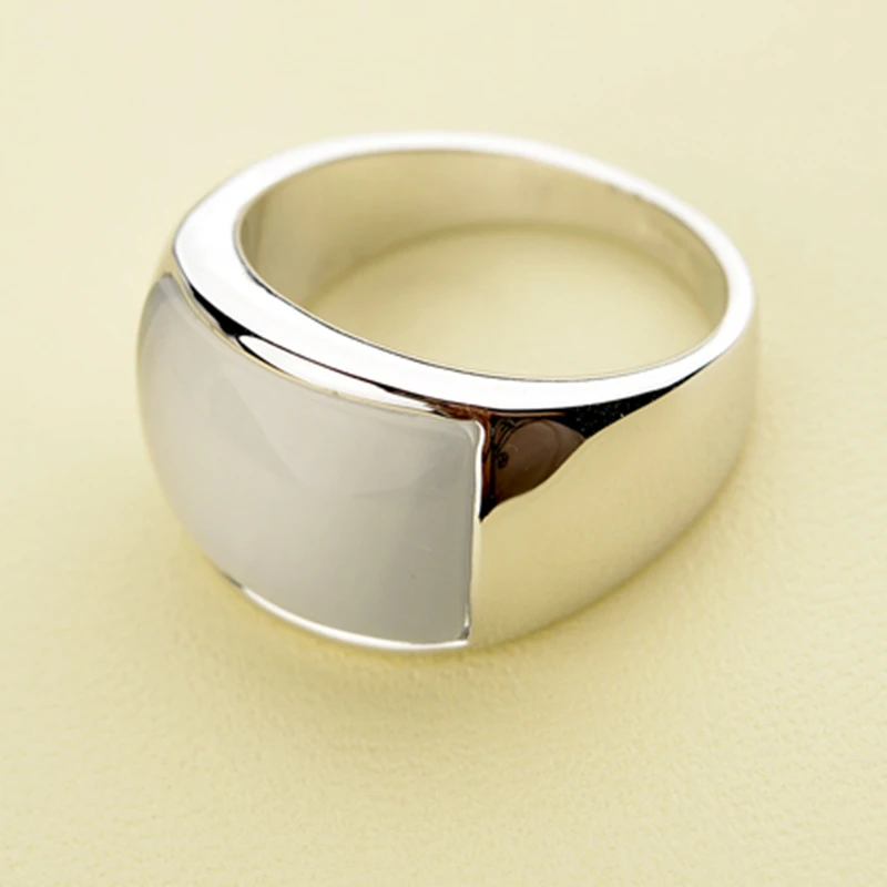 Ociki Rose Gold / Silver Color Opal Crystal Ring Jewelry Rings for Women Girls Gift Drop Shipping Fashion Wholesale | Украшения и