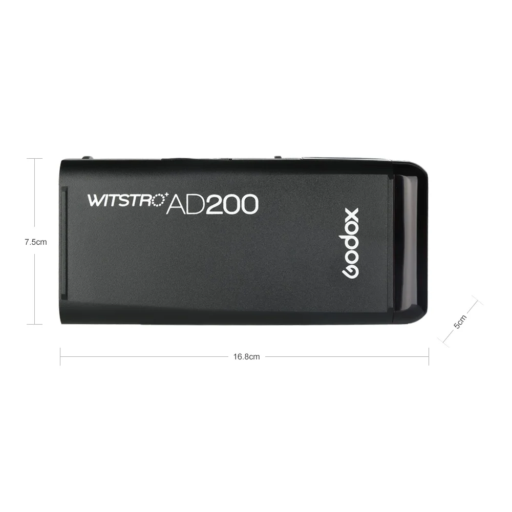 Godox AD200 200Ws GN60 Высокоскоростная синхронизация карманная вспышка + X1-T-C/N/S/F/O