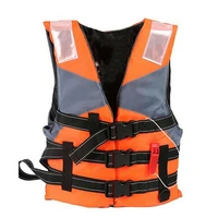 fishing life vest adult reflective adjustable waistcoat jacket for swimming drifting boating life vest