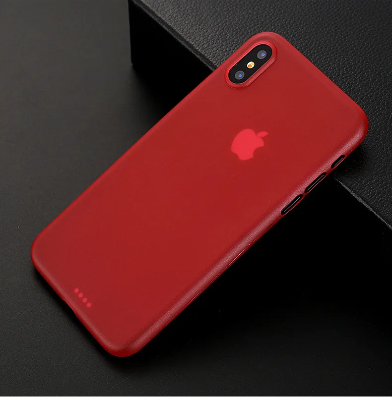 ZUCZUG Новый чехол для iphone 8 plus Чехлы ультра Thin12 цветов PP модная прозрачная задняя