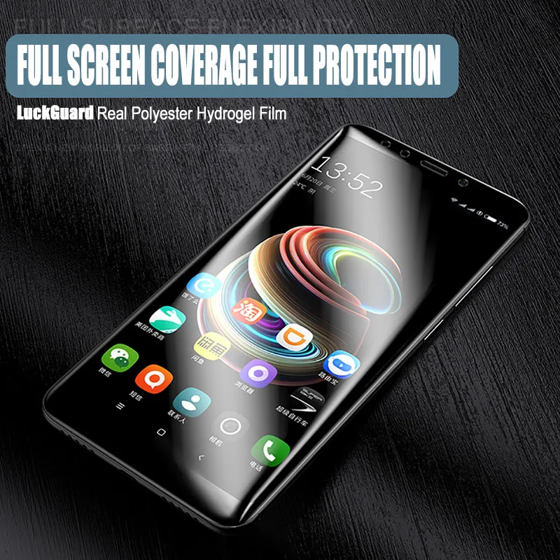 LuckGuard для Xaiomi Redmi 4X 3D изогнутая мягкая Гидрогелевая пленка Xiaomi 5 Plus Note Защита