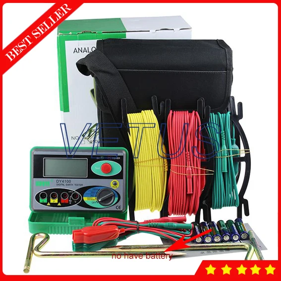 DY4100 цифровой тестер сопротивления заземления|ground resistance tester|resistance testerground |