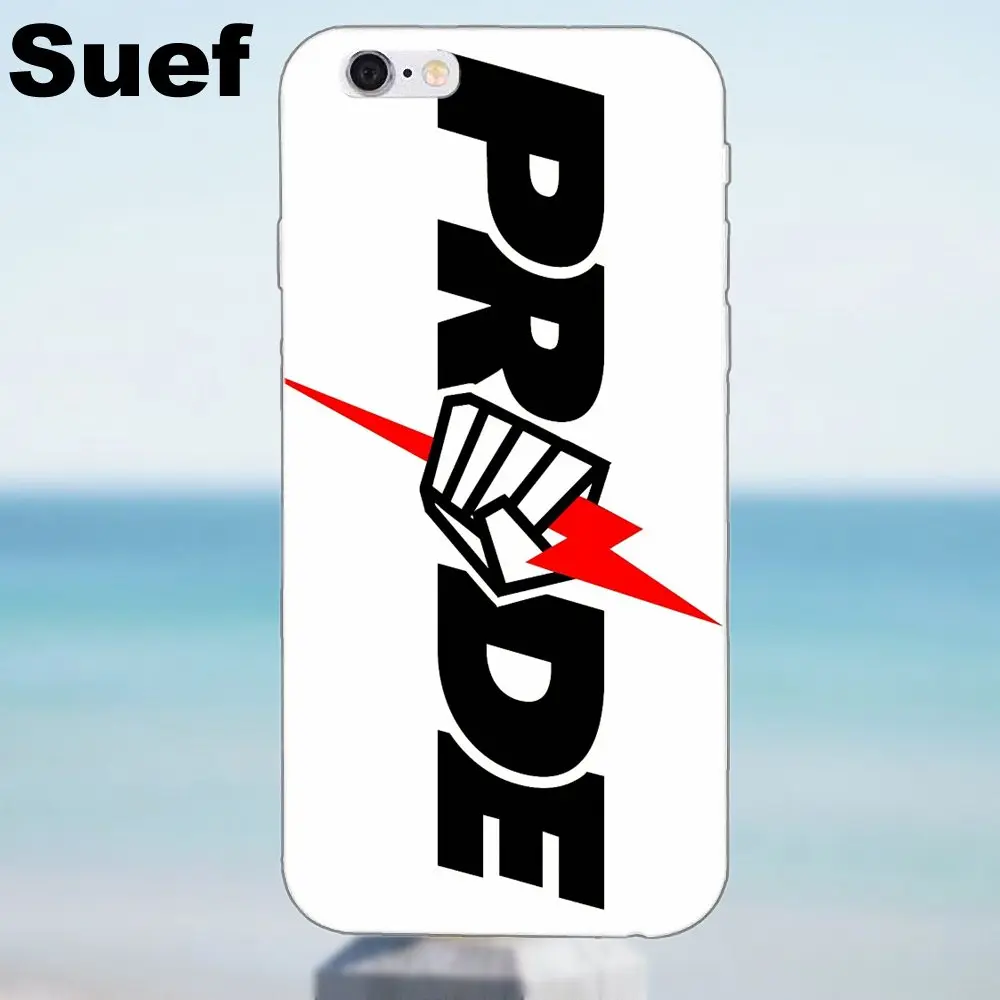 Suef для iPhone 4 4S 5 5S 5C SE 6 6S 7 8 Plus X Galaxy J1 J3 J5 J7 A3 A5 2016 2017 Мягкий Новый стиль уникальный Pride
