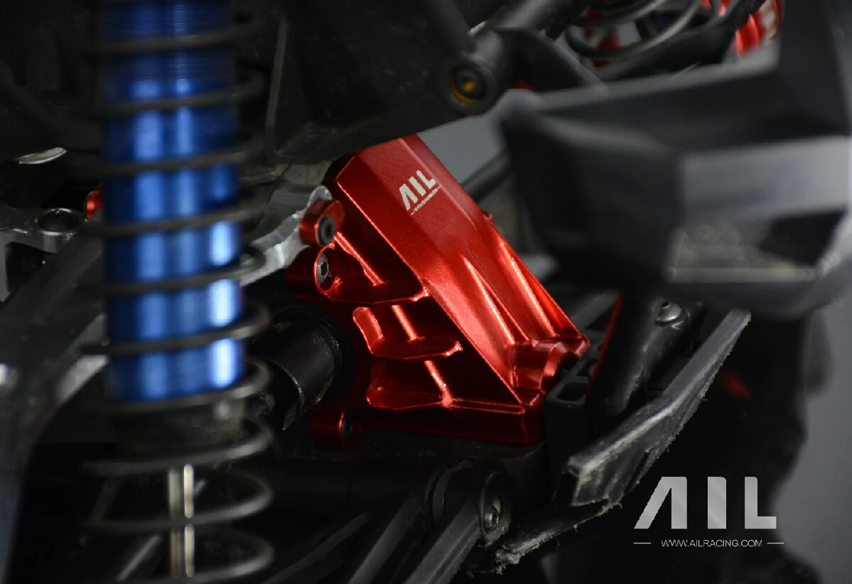 Raxxas X Maxx сплав Cnc Op Diff Чехол Коробка передач 1/5 Rc части автомобиля|Детали и