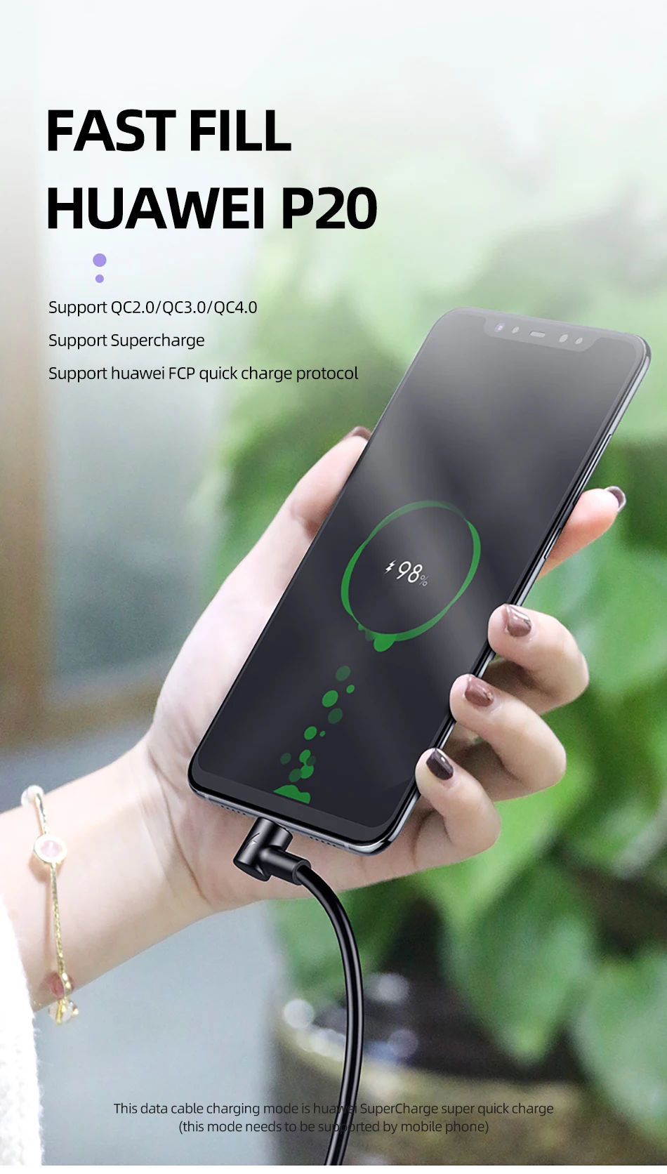 5A USB 3,1 type-C кабель 2 м 3 м для huawei P9 P20 Mate9 Pro Mate10 USB-C Быстрая зарядка для samsung S9 S8 Gomito супер зарядный кабель