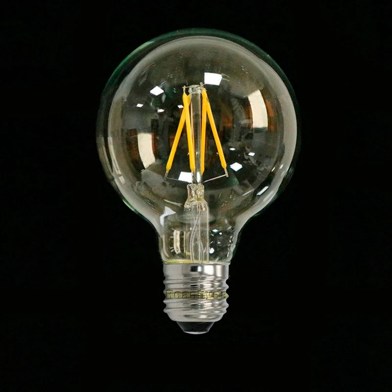 

G80 LED Vintage Edison светильник 220V E27 теплая светодиодный я Светодиодная лампа в стиле ретро
