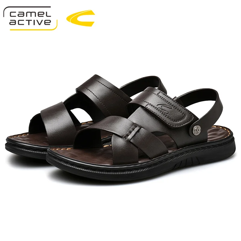 Сандалии Camel Active из натуральной кожи быстросохнущие летние качественные