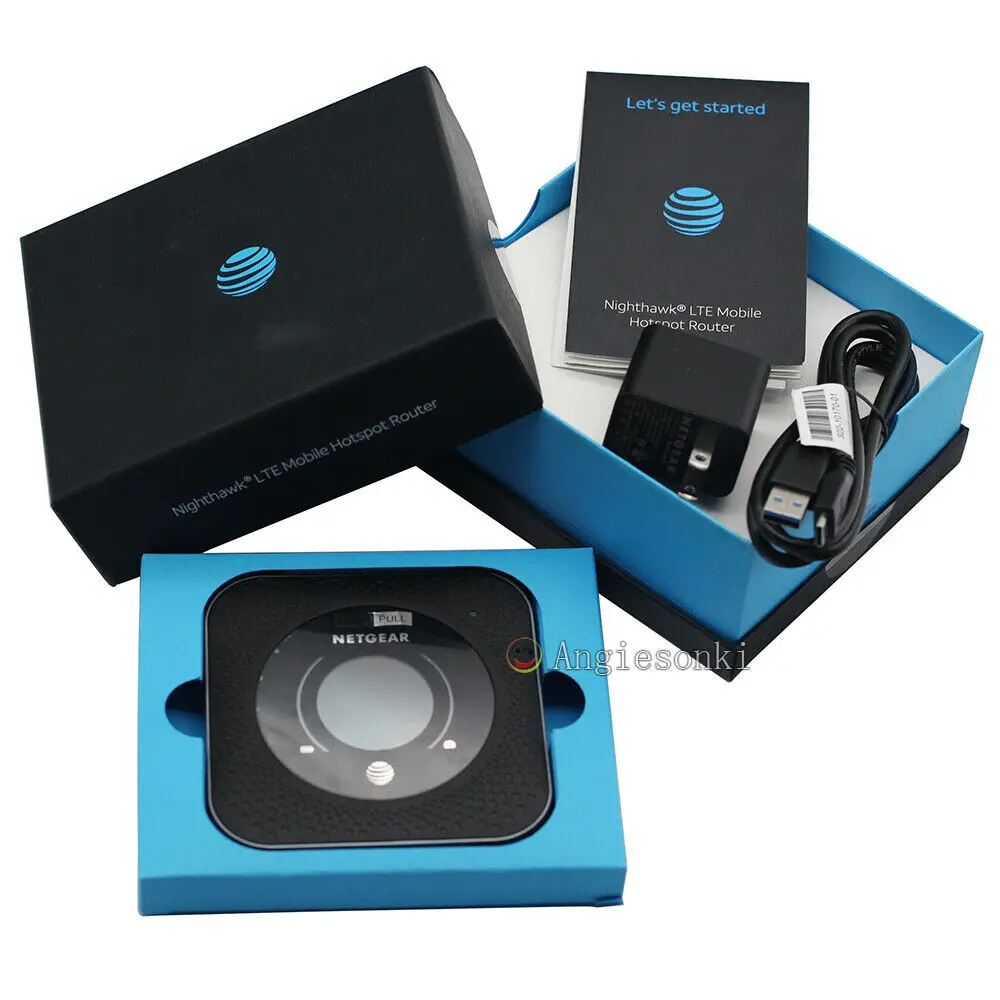 Новый разблокированный At &amp t Netgear Nighthawk M1 MR1100 -2A1NAS MR1100-1A1NAS (AT&ampT) Мобильный Hotspot WiFi