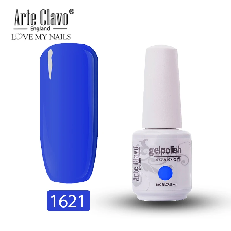 1621 Arte Clavo Гель-лак Hybird лак набор для наращивания ногтей Vernis Полупостоянный маникюрный Топ для нейл-арта УФ-гель для ногтей - Цвет: 1621