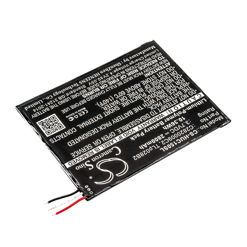 Аккумулятор Cameron Sino 2800 мАч для ALCATEL One Touch Pixi 3 (7) Wi Fi версии 8057 9002A KURIO C15100M Tab 2 Xtreme