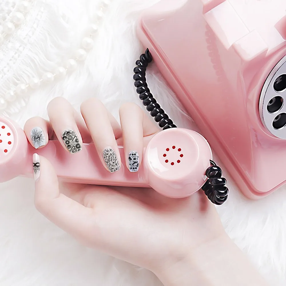 BeautyBigBang 6*12 см штамповка для ногтей торт десерт шаблон штамп трафареты переноса