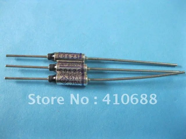 Термальный предохранитель Microtemp 157C TF отсек 250В 10А диаметр 4 2 мм 30 шт. в партии