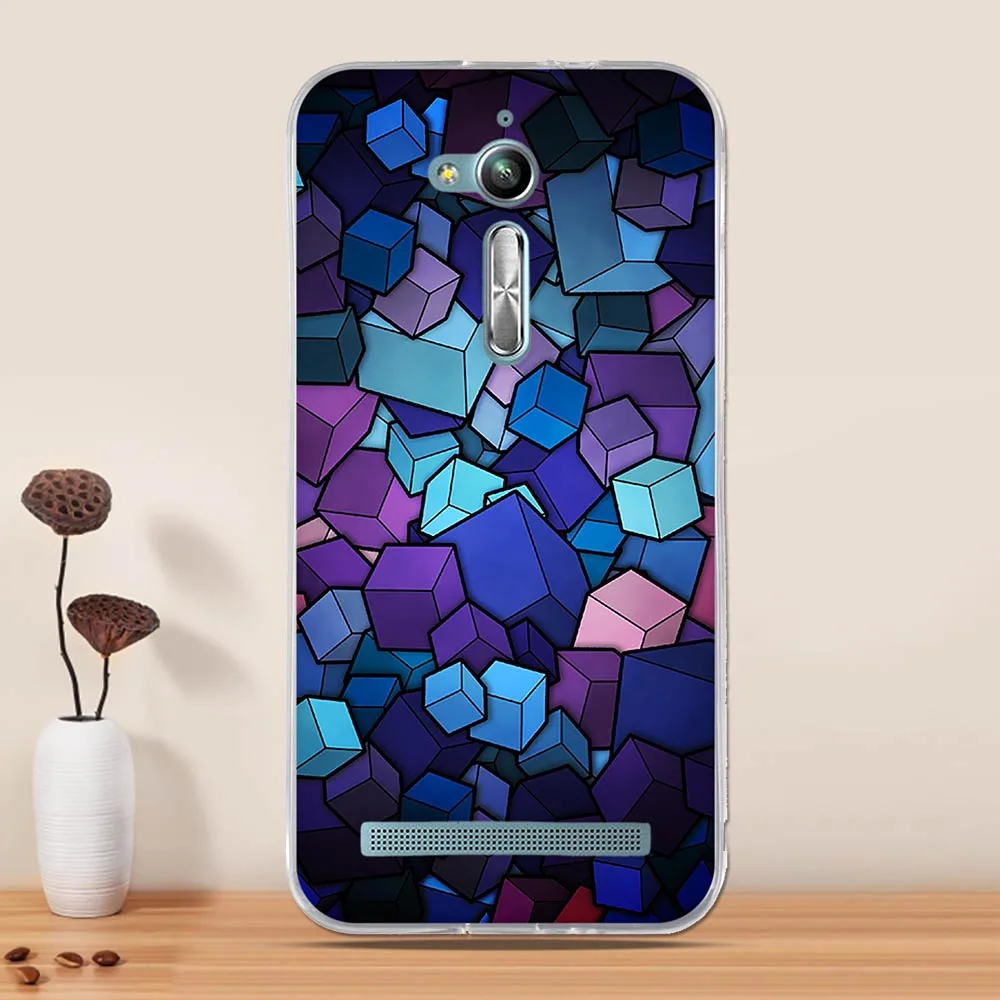 Мягкий ТПУ чехол для телефона для Asua Zenfone Go ZB500KL чехол Мягкая задняя крышка чехол для Asus Zenfone Go ZB500KL X00ad Fundas Coque Capa