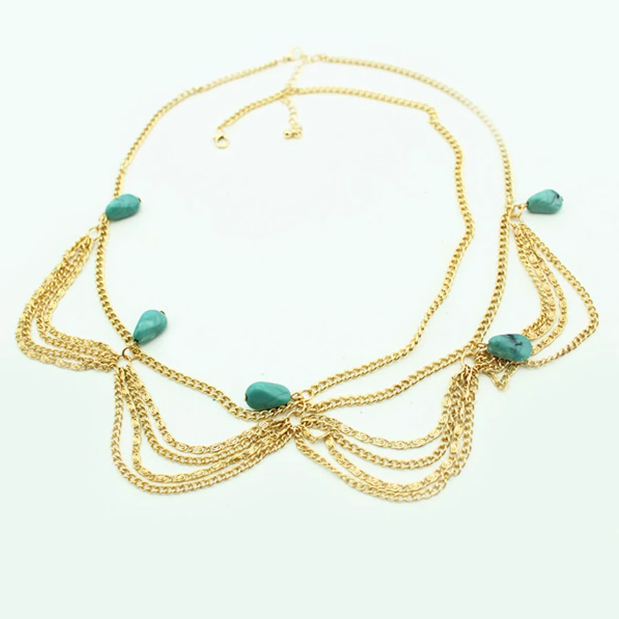 Женская этническая повязка на голову с кисточками|bride hair accessories|turquoise head chainhead chain
