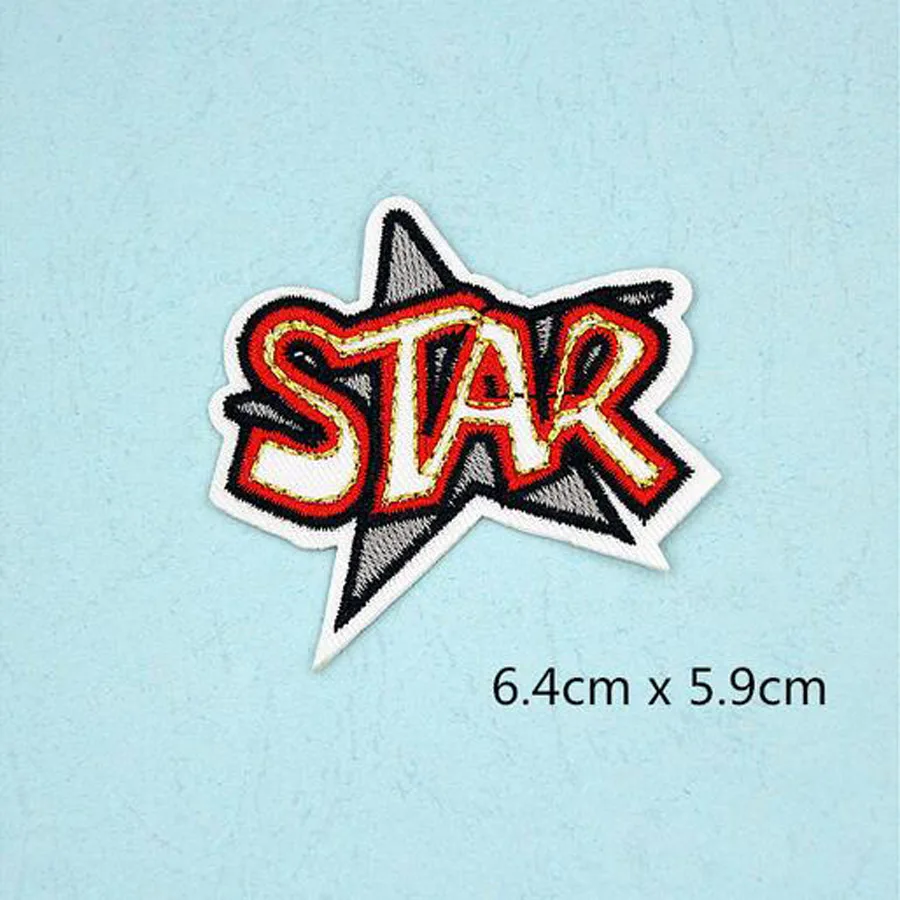 1X ткань с вышивкой деньги наклейки для одежды сумка Приклеивание утюгом