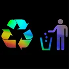 Повторное повторное использование, наклейка, Виниловая наклейка для автомобиля, окна, стены, двери, бампера, декоративный подарок