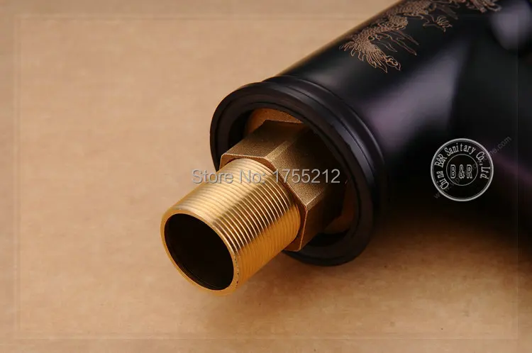 Freeshipping B&ampR Fashionable Tap Bathroom Drawbench Mixer Single handle hole Surface Mounted faucet BR-11126 water tap to |