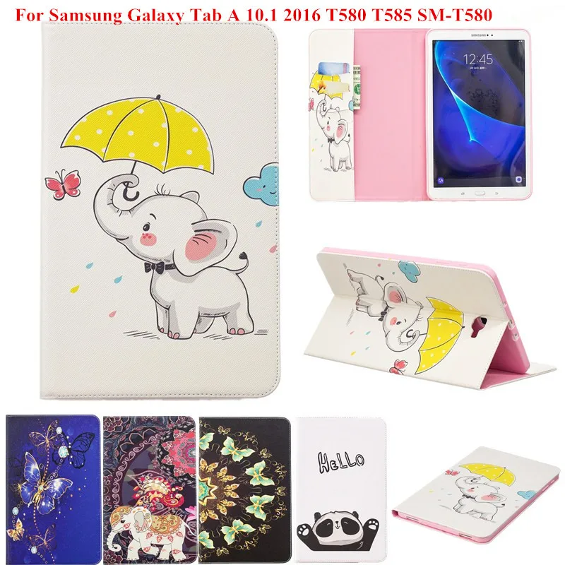 Новейшая модель для Samsung Galaxy Tab A A6 10 1 2016 чехол дюймов планшета из искусственной