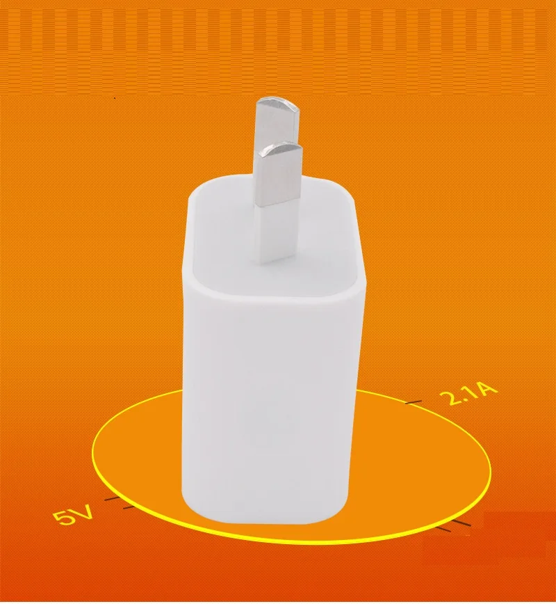 20 шт./партия AU plug USB зарядное устройство адаптер для мобильного телефона DC 5 В 2A AC