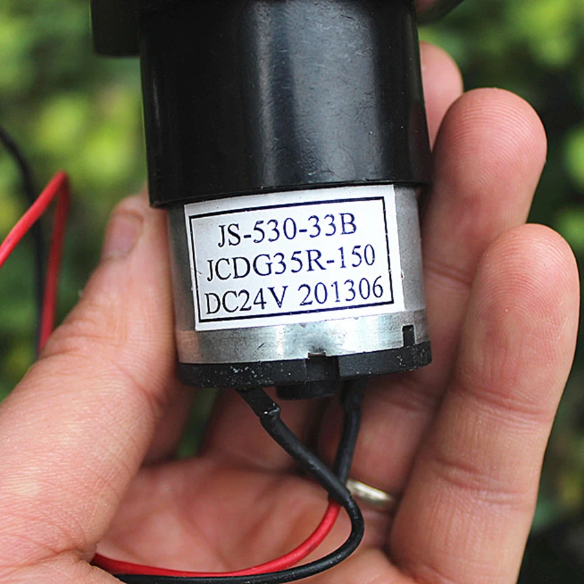 500 DC 24V Шестерни двигатель металлический редуктор коробка мини Скорость