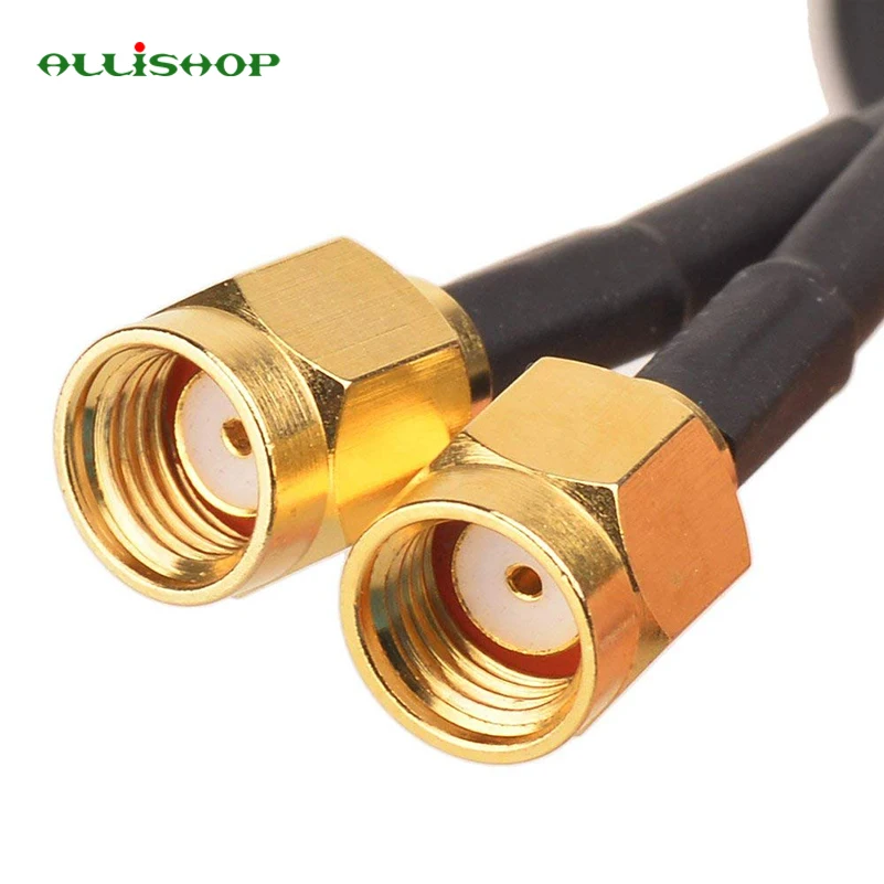 Магнитная антенна ALLiSHOP 6 футов 2 4 ГГц/5 8 ГГц 6dBi с RP SMA кабелем 1 м удлинитель для WiFi