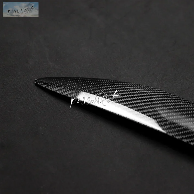 Car Styling Accessories Carbon fiber Headlight Eyebrow Eyelids overlay for Mazda 3 Mazda3 JDM 2010-2013 Stickers | Автомобили и