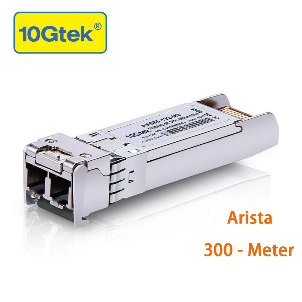 Arista SFP 10G SR 10Gb 300M 10GBASE + модуль приемопередатчика оптики MMF 850nm|Оптоволоконное