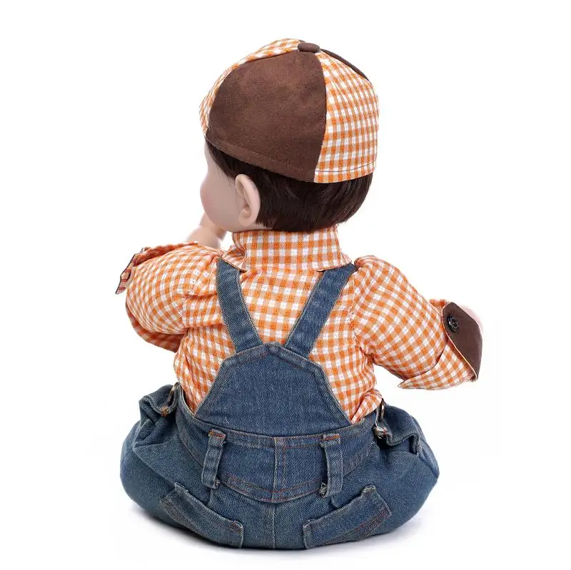DollMai bebes reborn menino 22&quot55cm silicone dolls babies fashion children gift toy alive bonecas | Игрушки и хобби