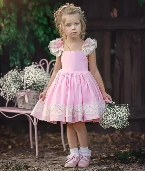 Baby girl floral dress wedding party children princess tuxedo costume child | Детская одежда и обувь