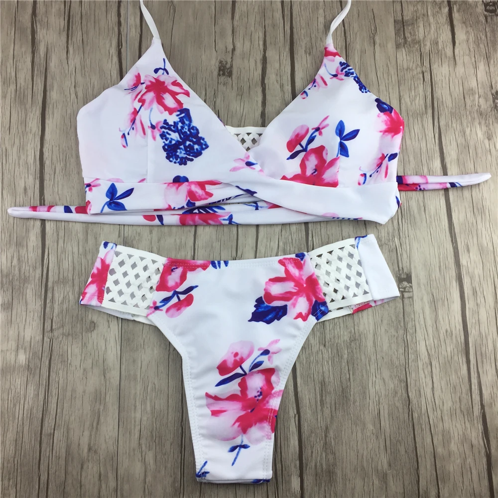 2017 сексуальный комплект бикини с низкой талией Maillot de Bain Femme купальник женский