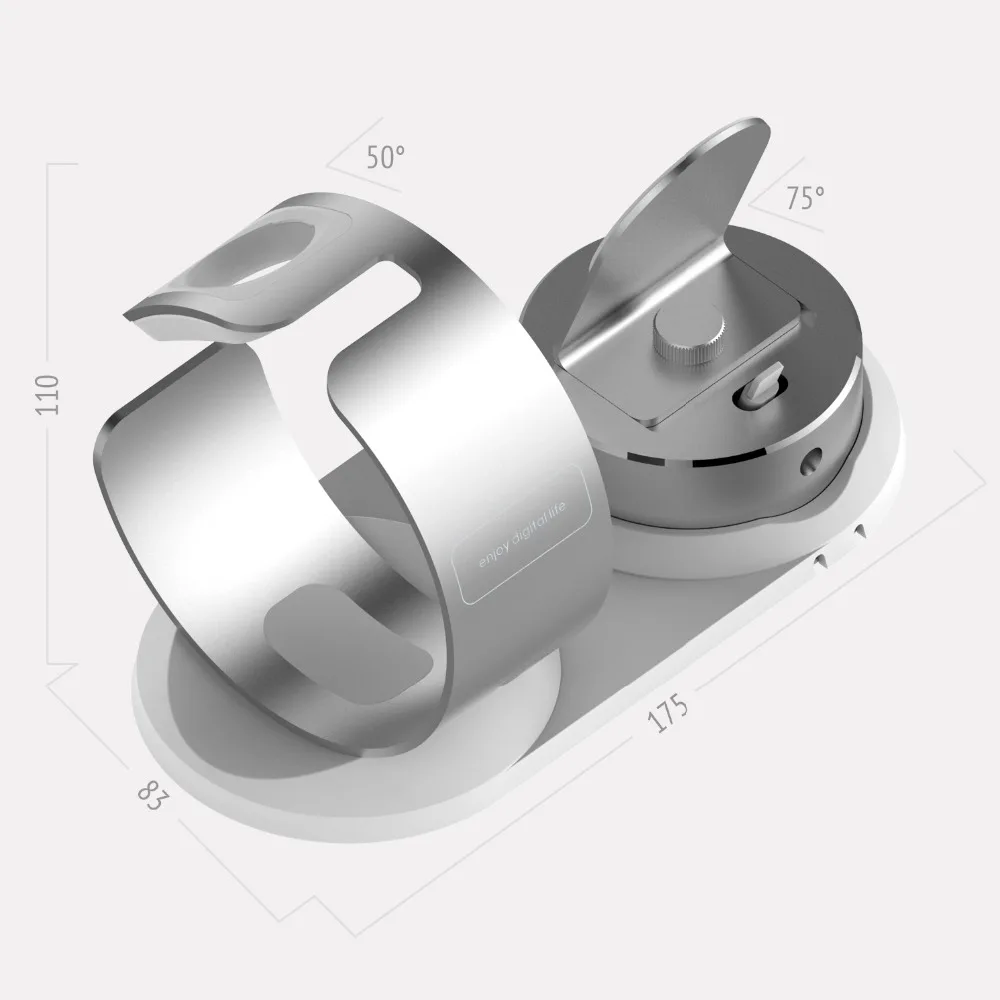 Для Apple Watch, версии 4/3/2/1 док-станция, 3 в 1 для наручных часов Apple Watch подставка для iPhone X 8 7 airpods поддержка настольная подставка для телефона