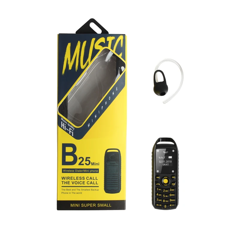 Mosthink Small B25 2G беспроводные Bluetooth наушники для мобильного телефона 0 66 дюймов GSM