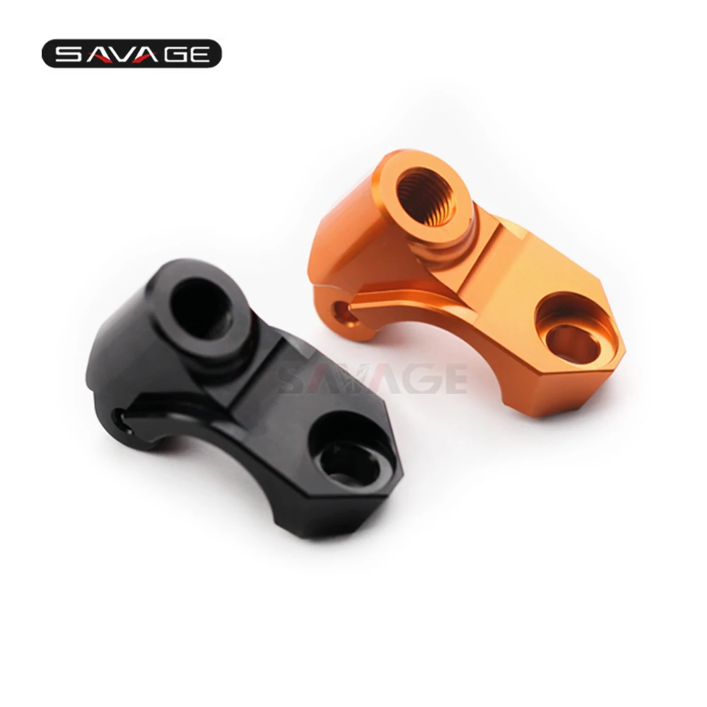 

Motorcycle Left Mirror Adapter Clutch Master Cylinder Clamp Cover For 690 DUKE ENDURO R SMC R 1050 1190 ADV 1290 SUPER ADV