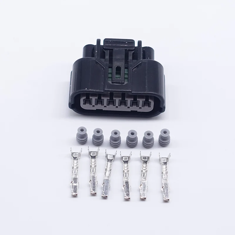 5 комплектов 6 Pin 6188 0658 6189 1012 Женский Мужской 1 2 мм авто водонепроницаемый разъем