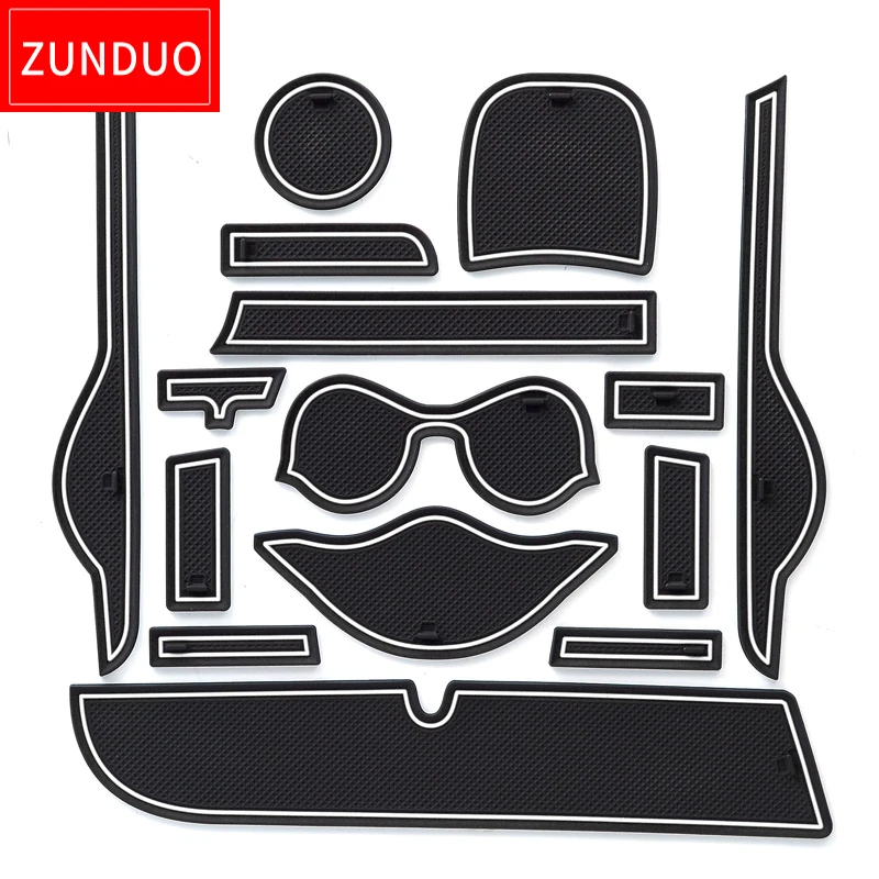 Антискользящие коврики ZUNDUO с прорезями для ворот и чашек Toyota VITZ 130 Япония в