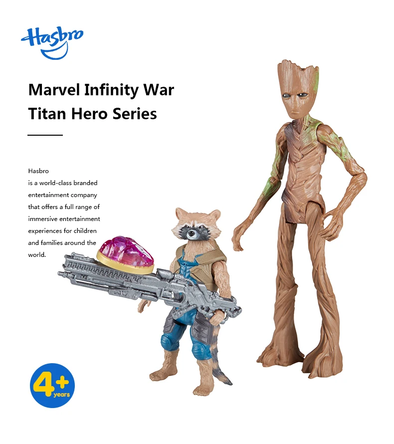 Hasbro Marvel Infinity War TitanHero серия 6 дюймов Мстители 3 фильм серии Делюкс издание кукла
