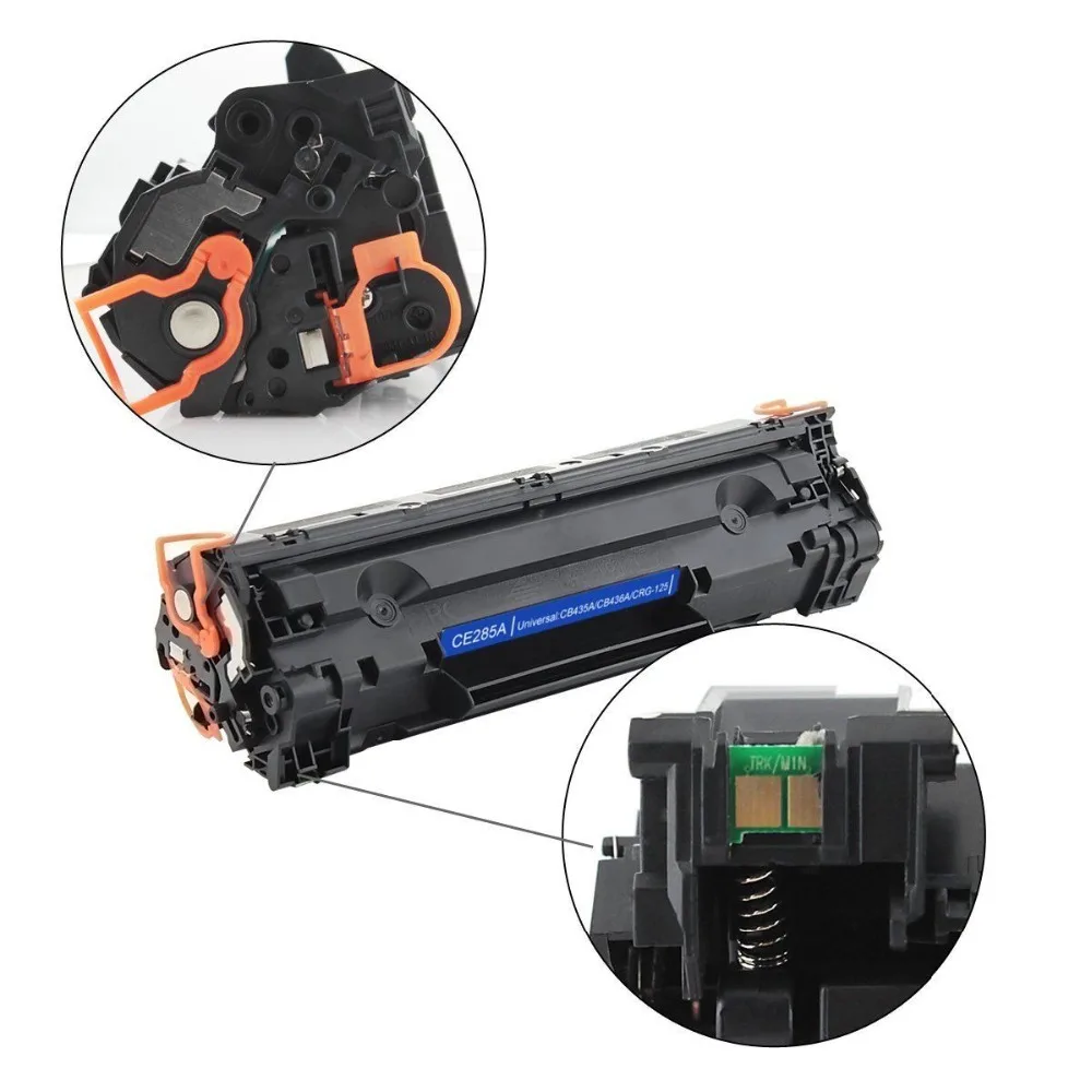 Совместимый картридж с тонером 85A для HP CE285A CE285 принтера Laserjet Pro P1102W P1109W P1102 1102W P1109 |