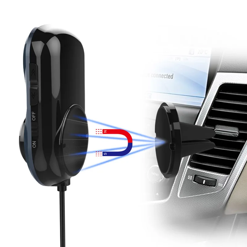 Автомобильный комплект jajabor с Bluetooth громкой связью fm-передатчик A2DP беспроводной