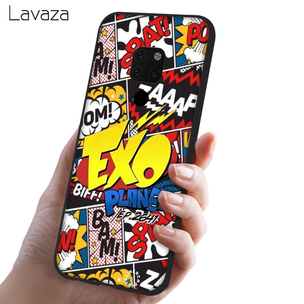 Lavaza EXO ЕВА мягкий TPU чехол для Huawei Honor 10 8 9 Lite 6A 7A Pro 7c 7x 8c 8x Nova 3 3i Y5 Y9 Y6 Y7 премьер-Чехол |